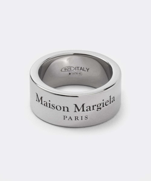 MAISON MARGIELA(メゾンマルジェラ)/メゾン マルジェラ MAISON MARGIELA SM1UQ0095 SV0158 リング メンズ レディース アクセサリー ロゴ シルバー 指輪 ブランド /img02