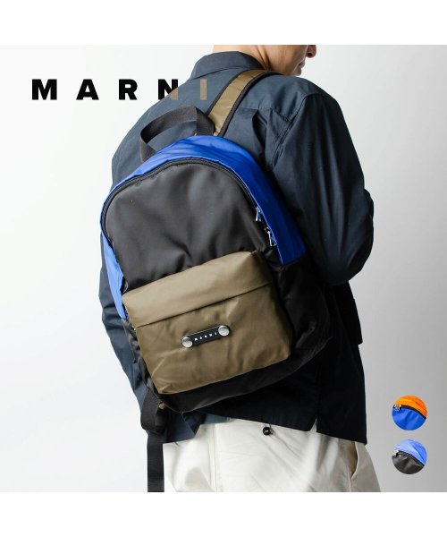 MARNI(マルニ)/マルニ MARNI ZAMQ0041U0 TN685 バックパック メンズ バッグ ハックニーパネル リュックサック ビジネス カジュアル Hackney Pa/img01