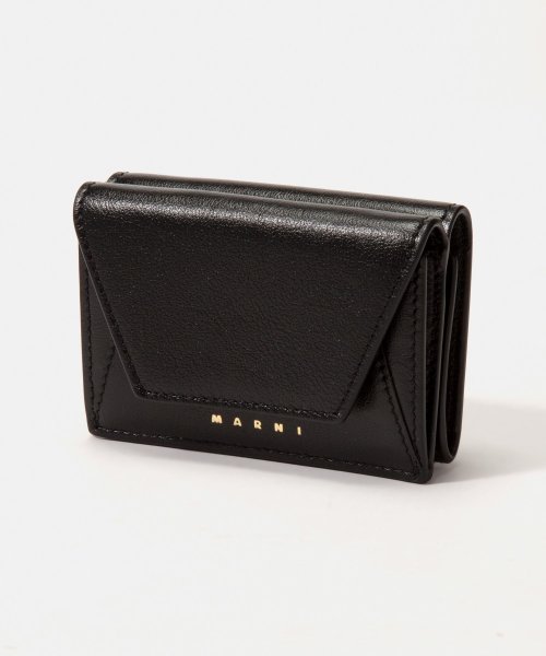 MARNI(マルニ)/マルニ MARNI PFMO0056U1 P2644 三つ折り財布 MUSEO TRIFOLD WALLET レディース 財布 ミニ財布 レザー Trifold/img10