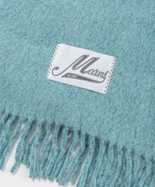 マルニ MARNI SCZC0033Q0 UAW004 マフラー メンズ レディース ファッション小物 ウール ストール ロゴラベル フリンジ 無地 大判 防寒 メンズ ファッション小物 レディース