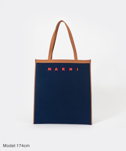 MARNI(マルニ)/マルニ MARNI SHMQ0033A0 P4602 トートバッグ メンズ バッグ ジャガード ブランドロゴ 通勤 旅行 おしゃれ ショッピングバッグ プレゼン/img04