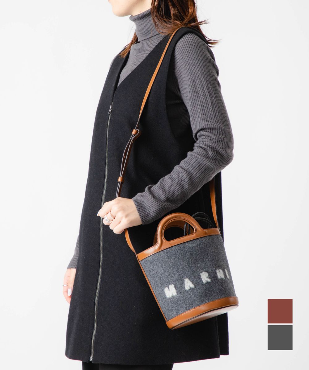 マルニ MARNI SCMP0056Q4 P4915 ショルダーバッグ レディース バッグ ミニバケットバッグ トロピカリア ハンドバッグ 斜め掛け 2way