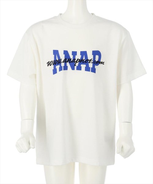 ANAP KIDS(アナップキッズ)/配色ANAPロゴビッグTシャツ/img04