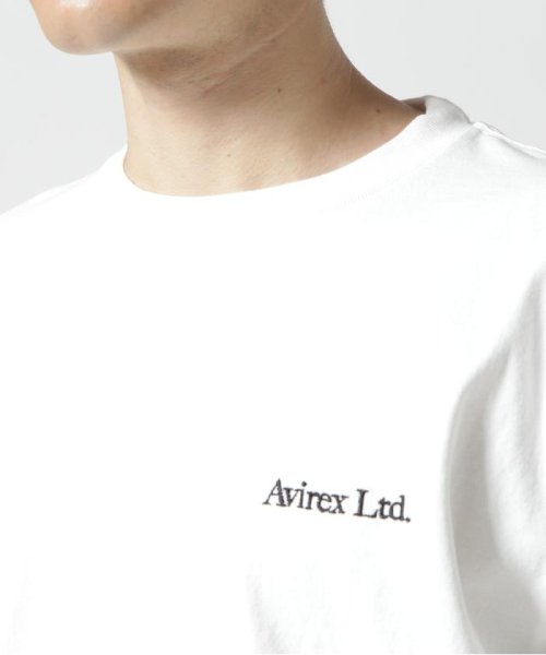 AVIREX(AVIREX)/SHORT SLEEVE T－SHIRT FLYOVER / ショートスリーブ Tシャツ フライオーバー/img11