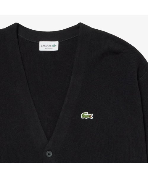 LACOSTE Mens(ラコステ　メンズ)/オーガニックコットンVネックカーディガン/img06