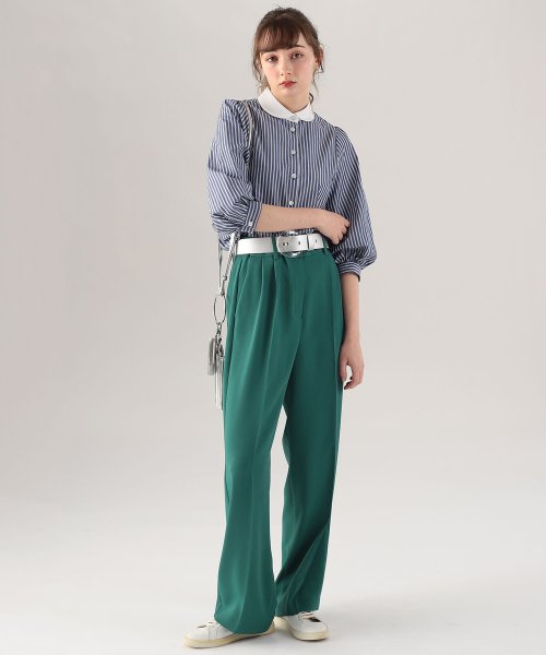 To b. by agnes b. OUTLET(トゥー　ビー　バイ　アニエスベー　アウトレット)/【Outlet】 WU12 PANTALON カラータックパンツ/img04
