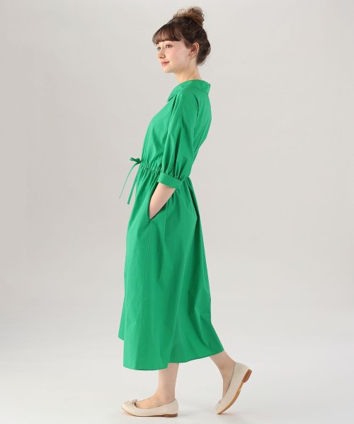 To b. by agnes b. OUTLET(トゥー　ビー　バイ　アニエスベー　アウトレット)/【Outlet】WE69 ROBE カラーブロードワンピース/img02