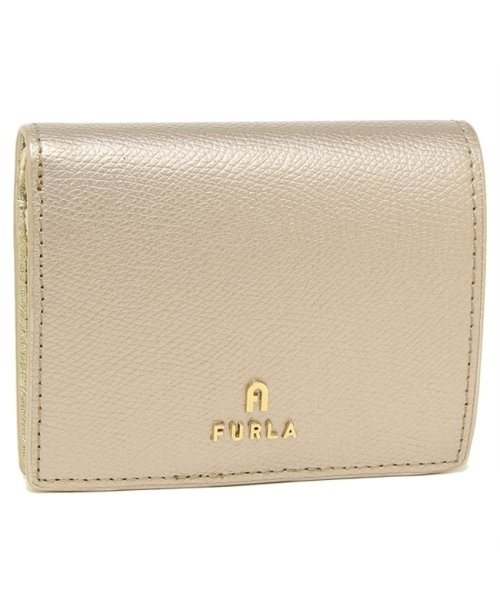 FURLA(フルラ)/フルラ 二つ折り財布 カメリア Sサイズ ゴールド レディース FURLA WP00304 AMT000 CHA00/img01