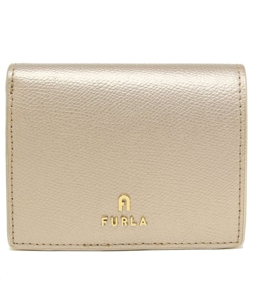 FURLA(フルラ)/フルラ 二つ折り財布 カメリア Sサイズ ゴールド レディース FURLA WP00304 AMT000 CHA00/img05