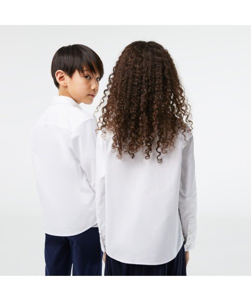 LACOSTE KIDS(ラコステ　キッズ)/BOYS 配色パッチポケットボタンダウンシャツ/img02