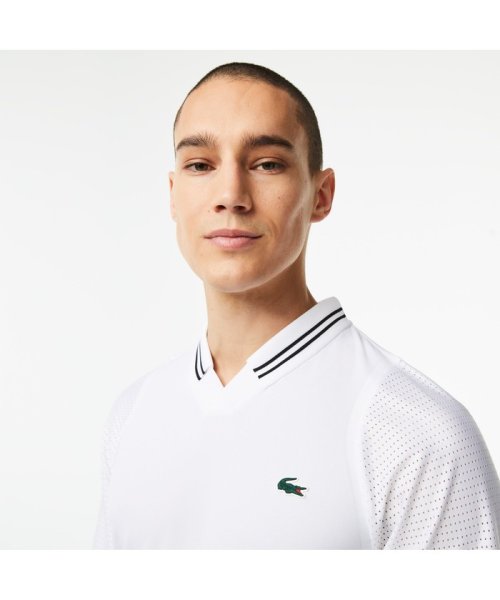 LACOSTESPORTS MENS(ラコステスポーツ　メンズ)/『ダニール・メドベージェフ』スキッパーネックポロシャツ/img01