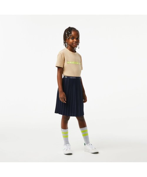 LACOSTE KIDS(ラコステ　キッズ)/GIRLS ウエストネームジャカードプリーツスカート/img06