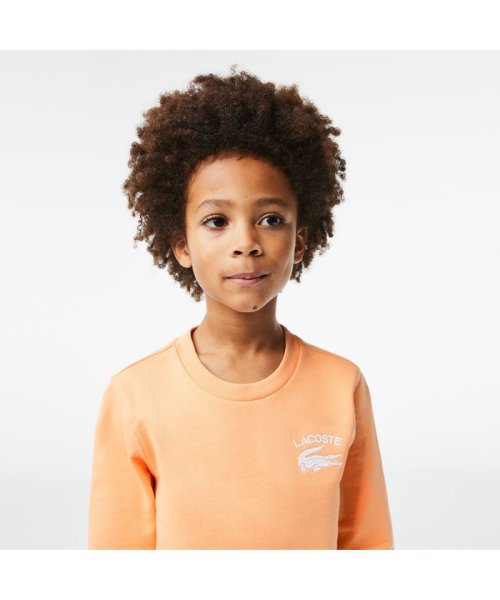 LACOSTE KIDS(ラコステ　キッズ)/BOYS ワンポイントステッチクルーネックスウェット/img01