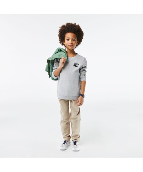 LACOSTE KIDS(ラコステ　キッズ)/BOYS ワンポイントステッチクルーネックスウェット/img11