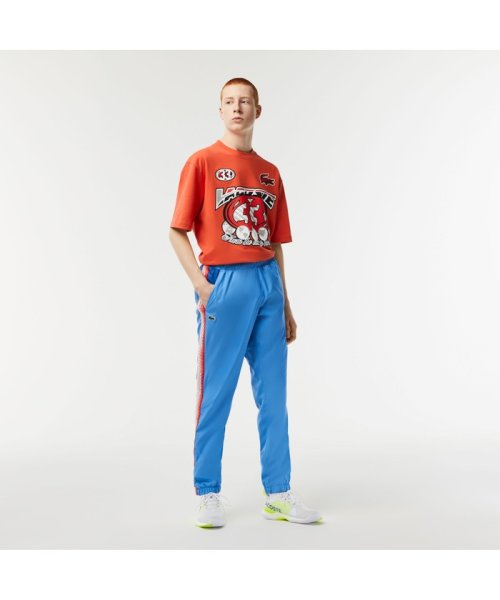 LACOSTESPORTS MENS(ラコステスポーツ　メンズ)/チェッカーテーピングテニストラックパンツ/img01