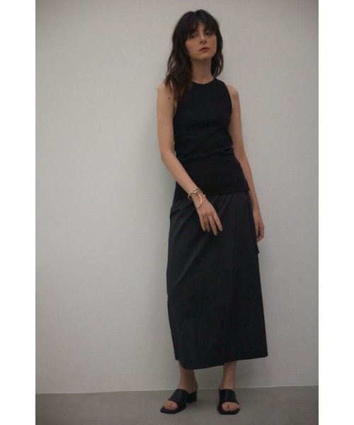 BLACK BY MOUSSY(ブラックバイマウジー)/roll skirt/img01