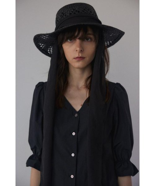 BLACK BY MOUSSY(ブラックバイマウジー)/raffia hat/img01