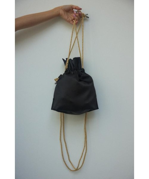 BLACK BY MOUSSY(ブラックバイマウジー)/satin mini bag/img07