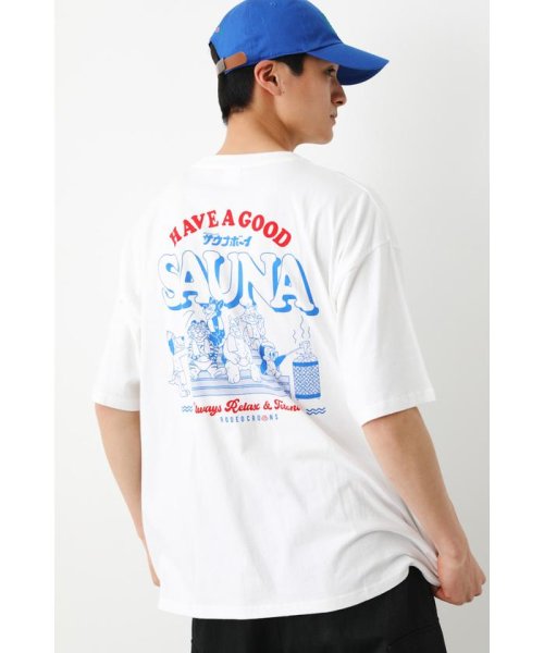 RODEO CROWNS WIDE BOWL(ロデオクラウンズワイドボウル)/サウナボーイ HAVE A GOOD SAUNA Tシャツ/img04