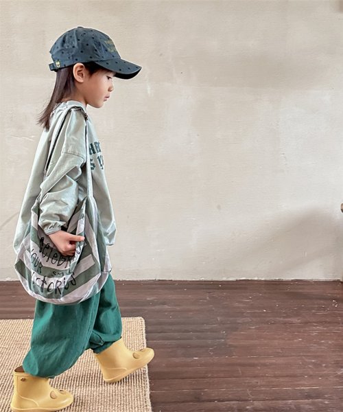 aimoha(aimoha（アイモハ）)/【aimoha－KIDS－】韓国子供服　ワンポイント刺繍入りバルーンパンツ/img05