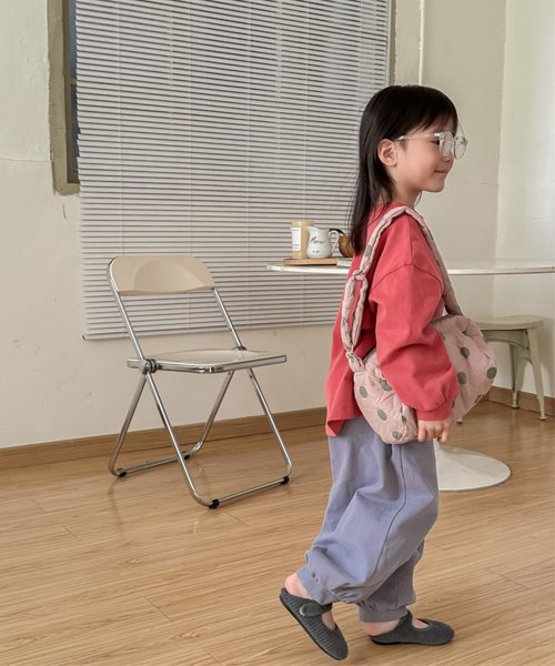 aimoha(aimoha（アイモハ）)/【aimoha－KIDS－】韓国子供服　ワンポイント刺繍入りバルーンパンツ/img16