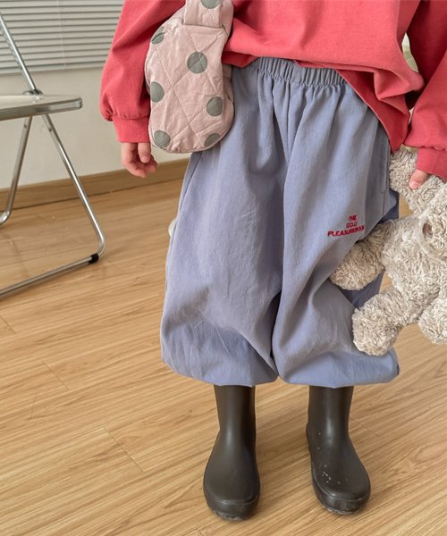 aimoha(aimoha（アイモハ）)/【aimoha－KIDS－】韓国子供服　ワンポイント刺繍入りバルーンパンツ/img21