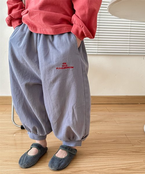 aimoha(aimoha（アイモハ）)/【aimoha－KIDS－】韓国子供服　ワンポイント刺繍入りバルーンパンツ/img22