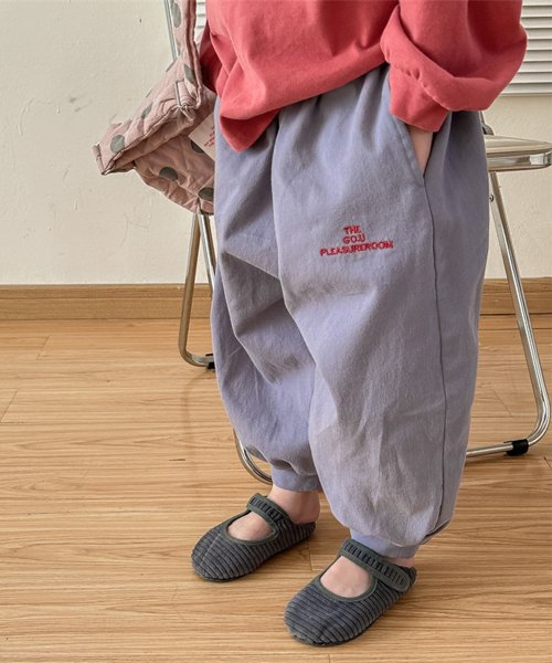 aimoha(aimoha（アイモハ）)/【aimoha－KIDS－】韓国子供服　ワンポイント刺繍入りバルーンパンツ/img23