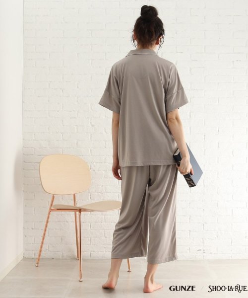 SHOO・LA・RUE(シューラルー)/【GUNZE】寝返りのしやすさを考えたパジャマ（半袖７分丈パンツ）/img17