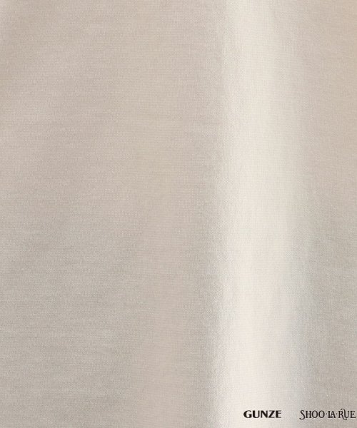 SHOO・LA・RUE(シューラルー)/【GUNZE】睡眠専用Tシャツ「寝るT」sweet　label（半袖）/img07