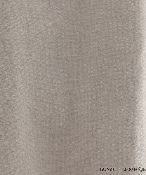 SHOO・LA・RUE(シューラルー)/【GUNZE】睡眠専用Tシャツ「寝るT」sweet　label（半袖）/img12