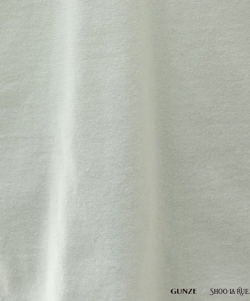 SHOO・LA・RUE(シューラルー)/【GUNZE】睡眠専用Tシャツ「寝るT」sweet label(フレンチスリーブ）/img07
