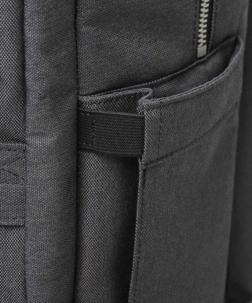 YAKPAK ヤックパック 撥水加工 ヘザーカラー スクエア ビジネスリュック スマートリュック バックパック 大容量 23L 通勤 通学 ビジネス 仕事 ■Point YAKPAK ヤックパック 撥水加工 通勤 1層目 0cm 2層目 0cm/マチ