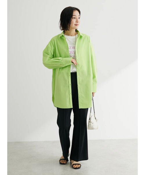 Green Parks(グリーンパークス)/ゆったり衿つきシャツ/img11