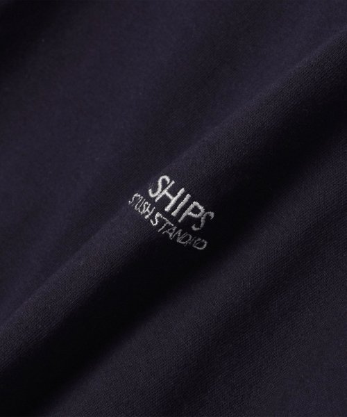 SHIPS MEN(シップス　メン)/*SHIPS: STYLISH STANDARD ミニ ロゴ 刺繍 Tシャツ/img41