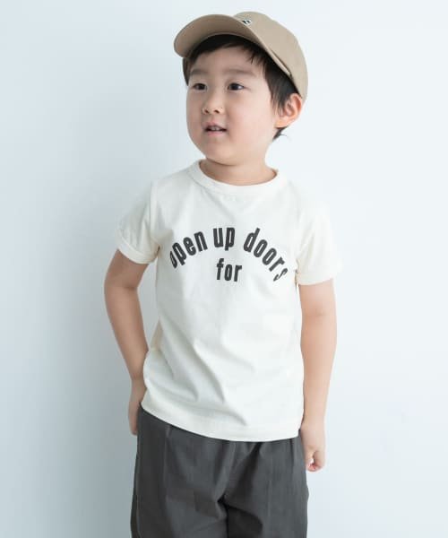 URBAN RESEARCH DOORS（Kids）(アーバンリサーチドアーズ（キッズ）)/『WEB/一部店舗限定サイズ』パイピングロゴTシャツ(KIDS)/img05