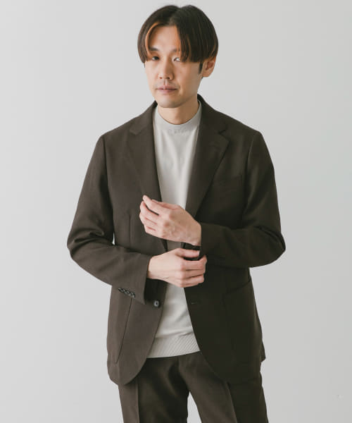 LIFE STYLE TAILOR 2WAYストレッチトロピカルジャケット