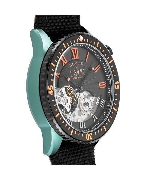 SONNE(ゾンネ)/SONNE(ゾンネ) N027 N027GR－BK メンズ ブラック 自動巻 腕時計/img02