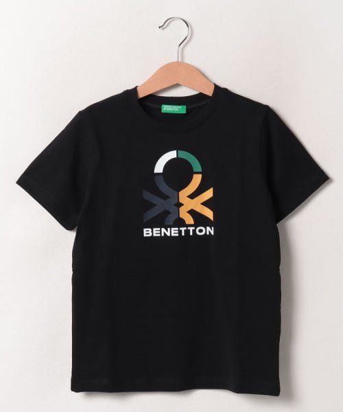 BENETTON (UNITED COLORS OF BENETTON BOYS)(ユナイテッド　カラーズ　オブ　ベネトン　ボーイズ)/キッズロゴ半袖Tシャツ・カットソーB/img01