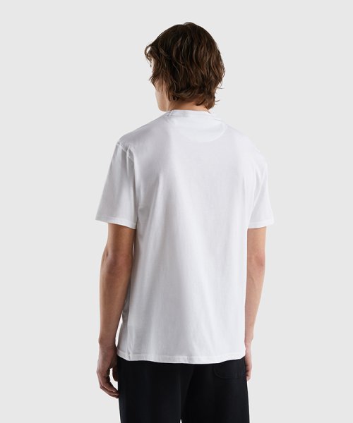 BENETTON (mens)(ベネトン（メンズ）)/テニスモチーフ半袖Tシャツ・カットソー/img01