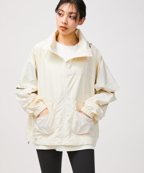 ポケットウィンドブレーカー シルエット サイズ 着心地 アウトドア