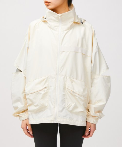 ポケットウィンドブレーカー シルエット サイズ 着心地 アウトドア