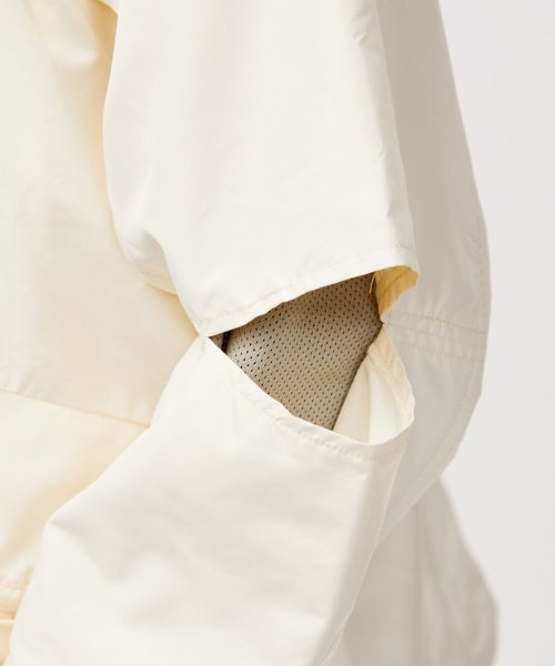 ポケットウィンドブレーカー シルエット サイズ 着心地 アウトドア