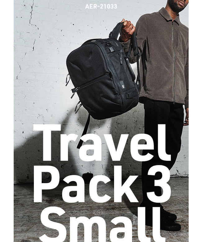 Aer Travel Pack 3 Small Black