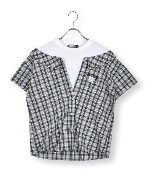 ZIDDY(ジディー)/チェックフェイクシャツ(130~160cm)/img05