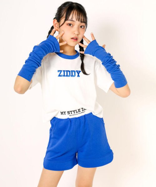 ZIDDY(ジディー)/【 ニコ☆プチ 掲載 】ロゴゴムカットパンツ(130~160cm)/img03