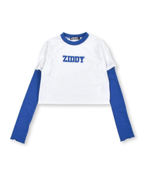 ZIDDY(ジディー)/【 ニコ☆プチ 掲載 】アームカバー付きリンガーTシャツ(130~160cm)/img08