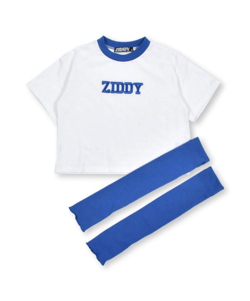 ZIDDY(ジディー)/【 ニコ☆プチ 掲載 】アームカバー付きリンガーTシャツ(130~160cm)/img10