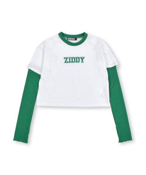 ZIDDY(ジディー)/【 ニコ☆プチ 掲載 】アームカバー付きリンガーTシャツ(130~160cm)/img18