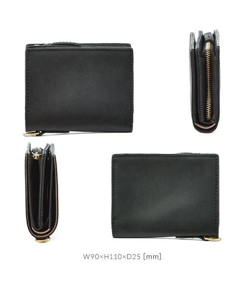 クリード 財布 二つ折り財布 ミドルウォレット メンズ レディース ブランド レザー 本革 小銭入れあり Creed 312C974 シワ